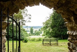 Bath House view through gate 1200x800