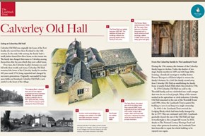 Interpretation board Calverley Old Hall 1 600x400