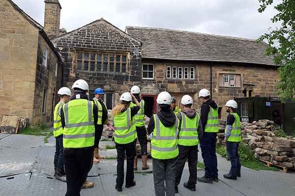 Calverley Old Hall SWAP Week 1 - tour of Calverley with Dobsons